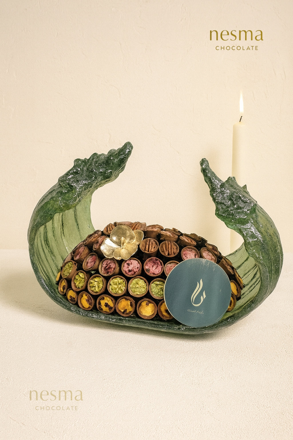 Green Wings Chocolate Tray