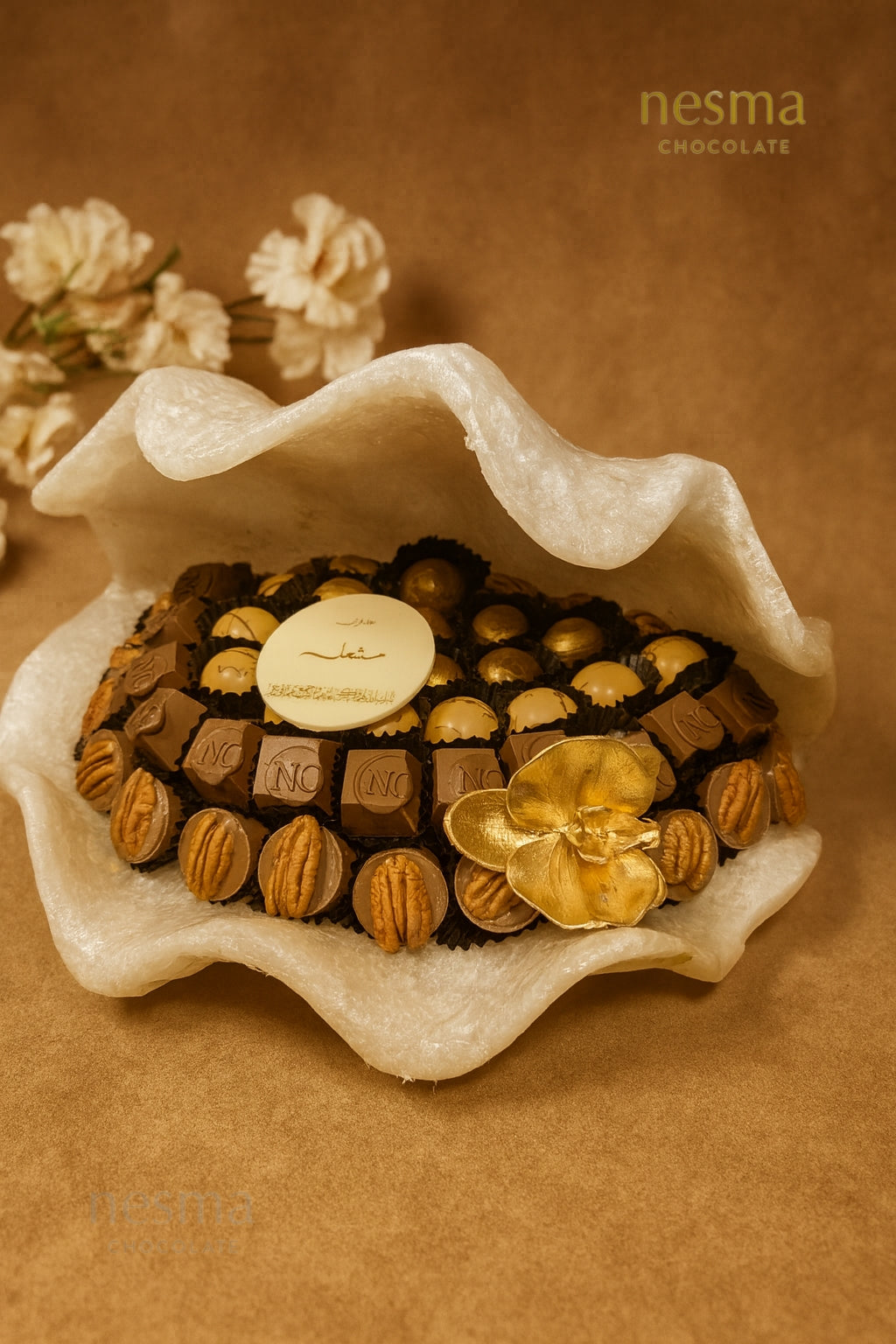 Elegant Shell Chocolate Tray (TOP SELLER)