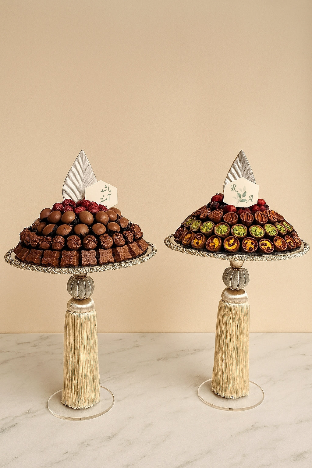 Al Bit Bitkom luxurious chocolate tray