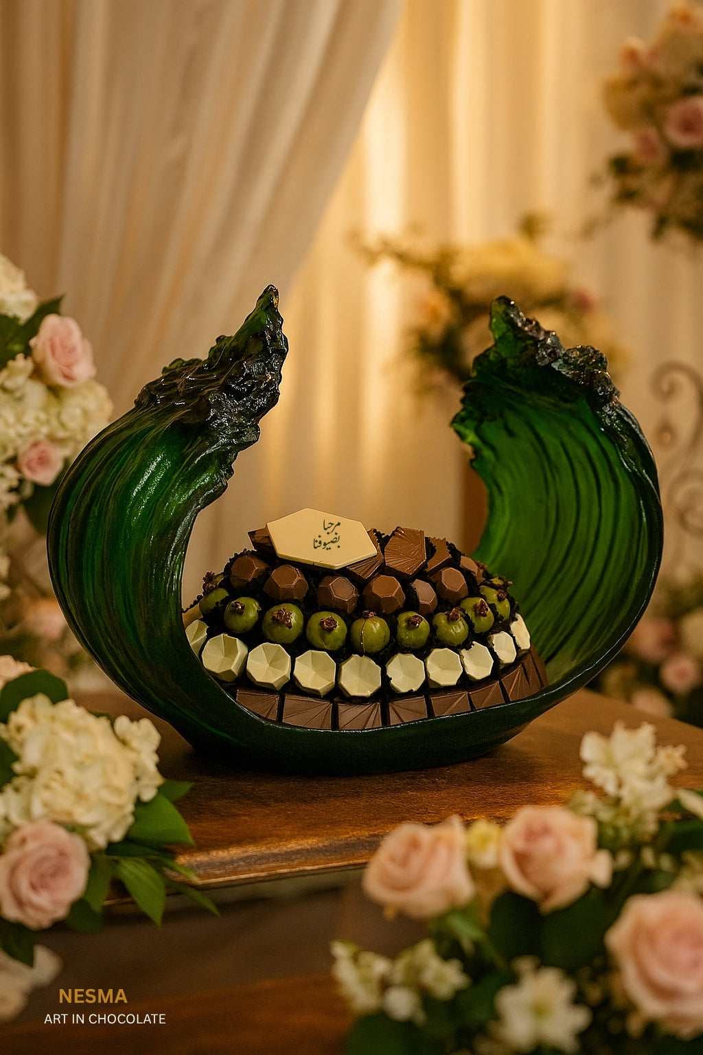 Green Wings Chocolate Tray