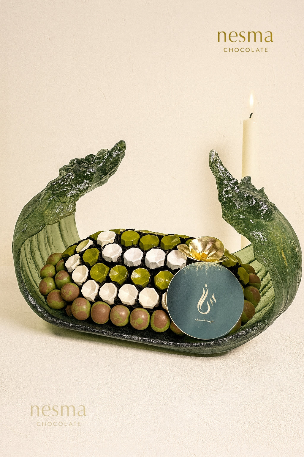 Green Wings Chocolate Tray